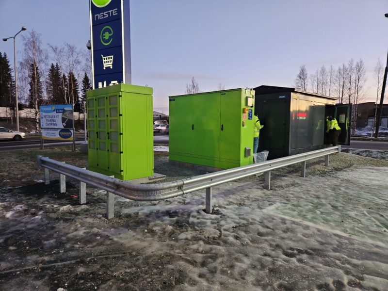 Neste MY Uusiutuva Lataus – Jyväskylä / Kerava / Loviisa / Vantaa / Kemi / Tornio